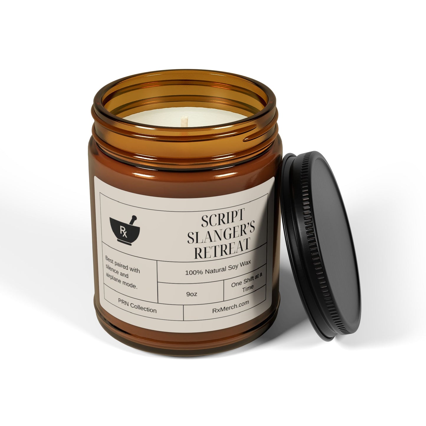 Script Slanger's Retreat Candle - Pharmacy Humor