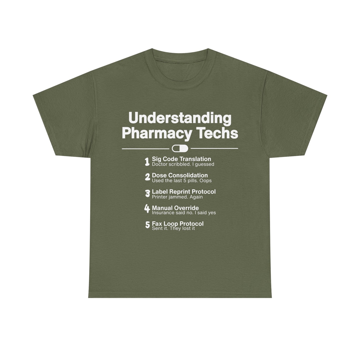 Pharmacy Tech T-Shirt: Understanding