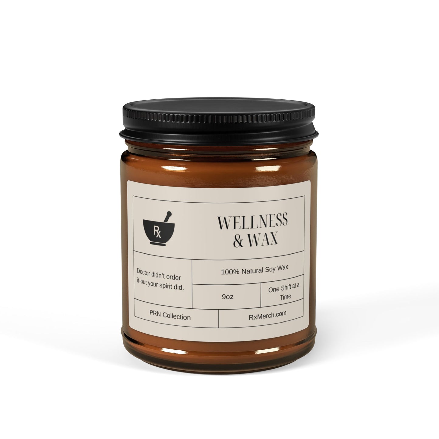 Wellness & Wax Candle - Pharmacy Humor
