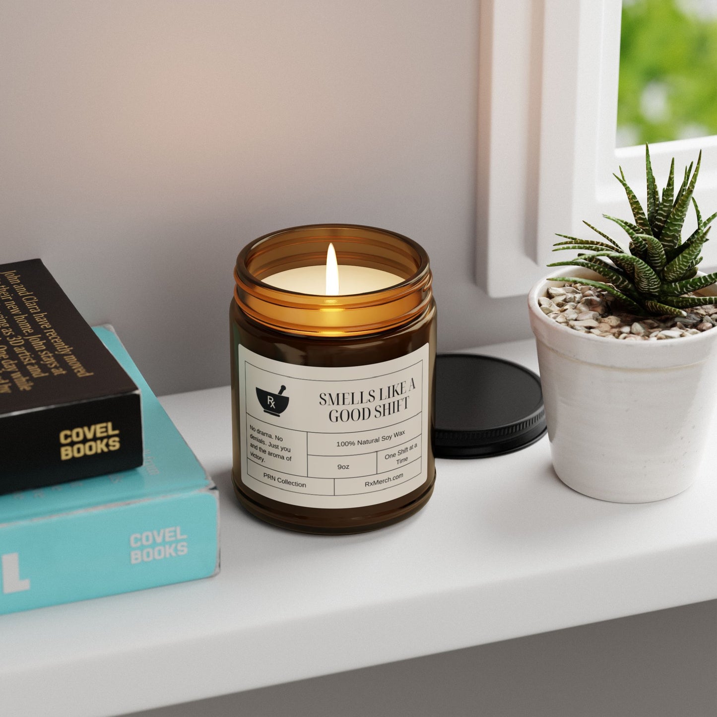 Smells Like a Good Shift Candle - Pharmacy Humor