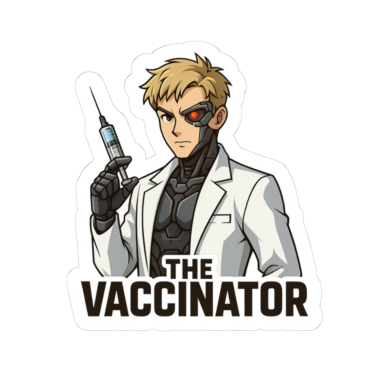 The Vaccinator Sticker