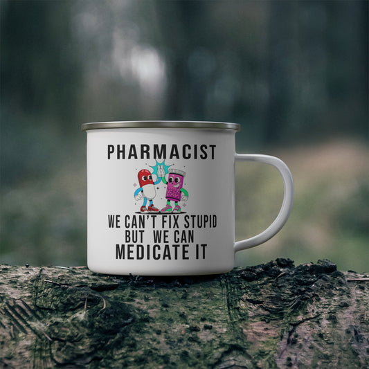 We Can Medicate It - Enamel Mug